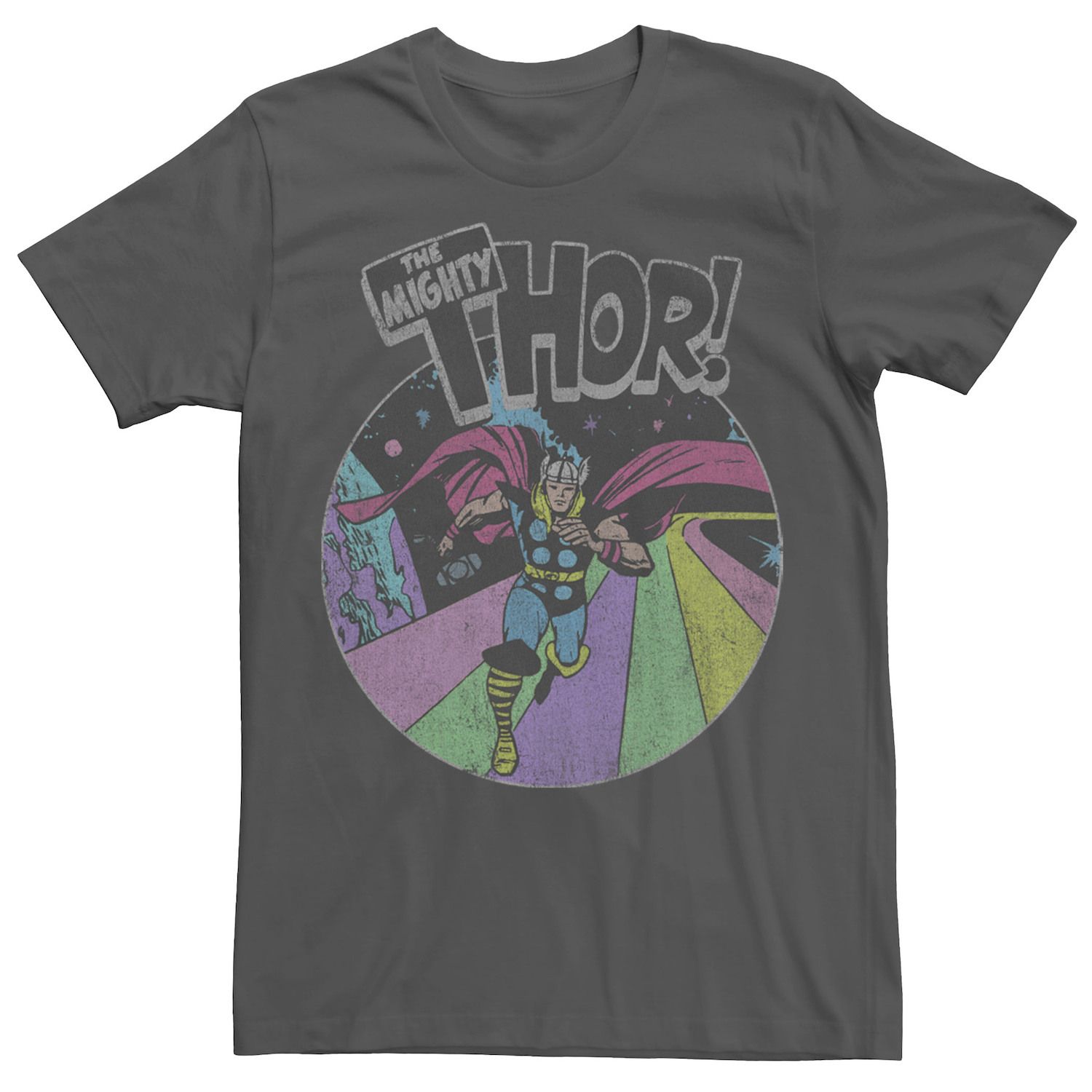 Marvel Classic The Mighty Thor Break Through Poster Style