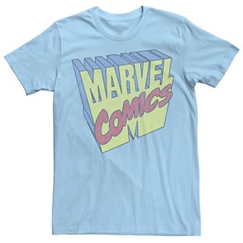 Men's Marvel Comics 3D Logo Tee