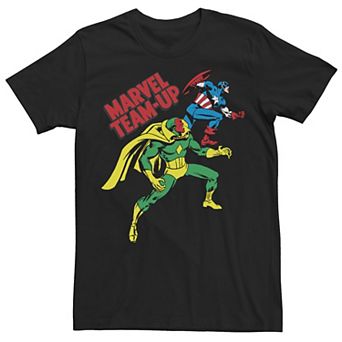 Men's Marvel Captain America & Vision Team-Up Tee