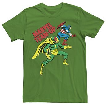 Men's Marvel Captain America & Vision Team-Up Tee