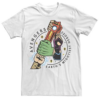 Men's Marvel Avengers Lock Arms Tee