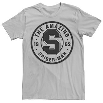 Men's Marvel The Amazing Spider-Man Circle Block Text Tee