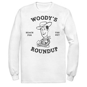 Men's Disney/Pixar Toy Story Woody's Roundup Outline Sketch Tee