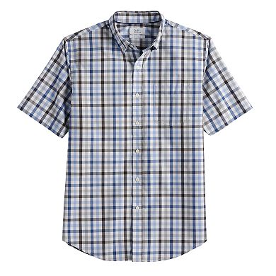 Men's Croft & Barrow® Plaid Easy-Care Button-Down Shirt