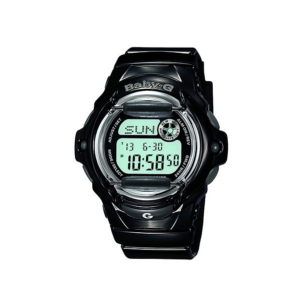 Casio Women's Baby-G Black Resin Digital Chronograph Watch - BG169R-1M