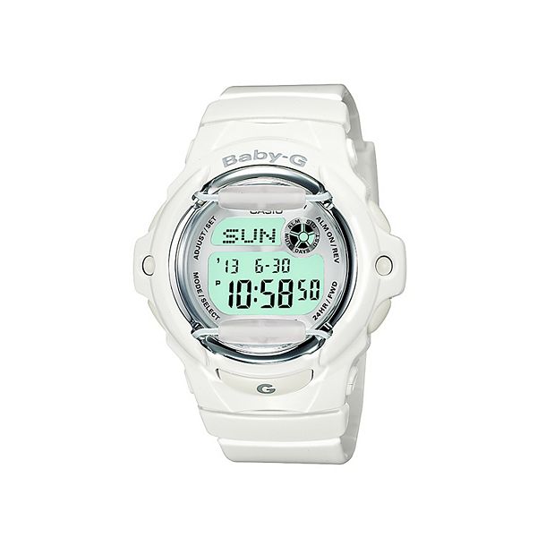 Casio Baby-G White Resin Digital Chronograph Watch - BG16R-7AM