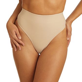 Women's Naomi & Nicole® Firm Control Shapewear Sleek Solutions Waistline Thong 7499