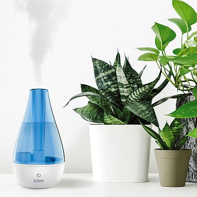 Pure Enrichment Ultrasonic Cool Mist Humidifier with Optional Night Light for Small and Medium Rooms