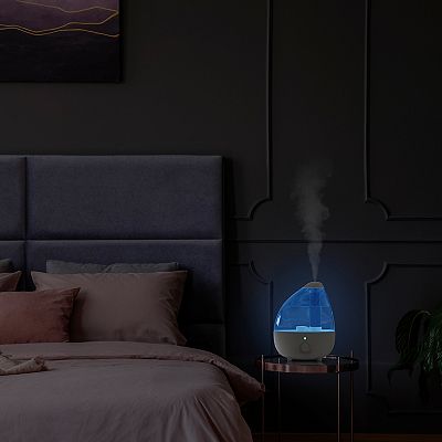 Ultrasonic Cool hot Mist Humidifier with Optional Night Light-AZ