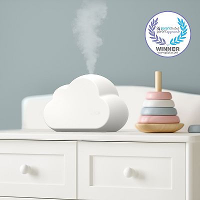 Pure Enrichment MistAire Cloud Ultrasonic Cool Mist Humidifier Mood Light
