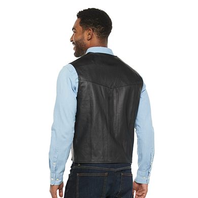 Men's Vintage Leather Leather Vest