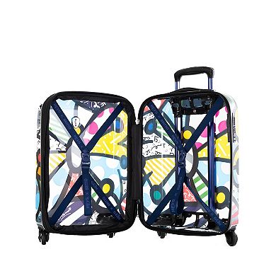 Heys Britto Butterfly Transparent Hardside Spinner Luggage