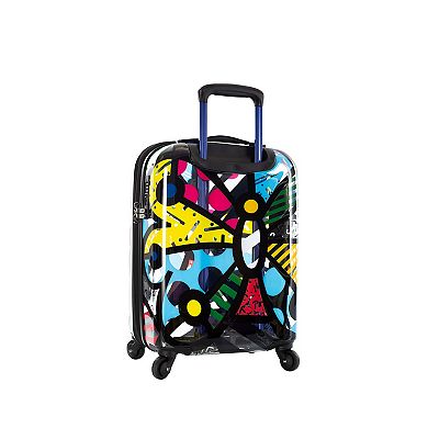 Heys Britto Butterfly Transparent Hardside Spinner Luggage
