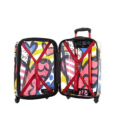 Heys Britto New Day Transparent Hardside Spinner Luggage