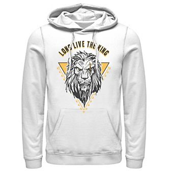 Disney's The Lion King Live Action Scar Men's Long Live The King Hoodie