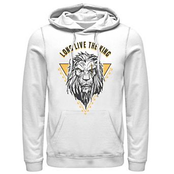 Disney's The Lion King Live Action Scar Men's Long Live The King Hoodie