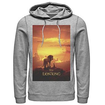 Disney's Lion King Pride Rock Live Action Movie Poster Men's Hoodie