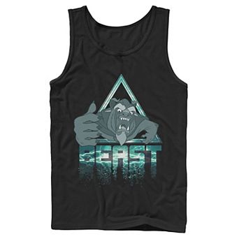 Disney's Beauty And The Beast Men's Lightning Portrait Tank Top