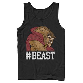 Disney's Beauty & The Beast Men's #Beast Game Face Tank Top