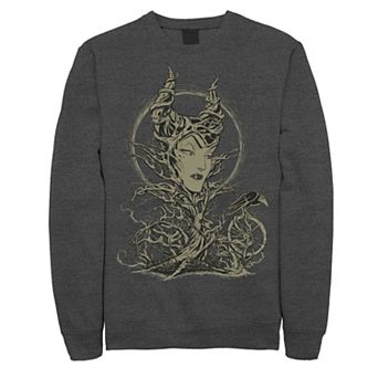 Disney's Sleeping Beauty Maleficent Men's Crow Branches Sweatshirt