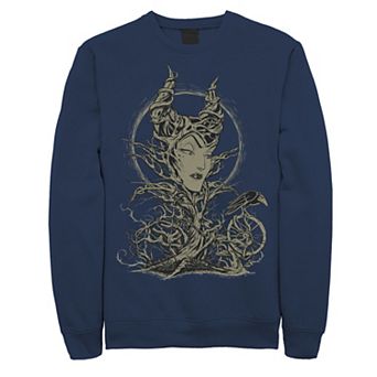 Disney's Sleeping Beauty Maleficent Men's Crow Branches Sweatshirt