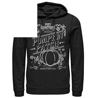 Disney's Cinderella Men's Halloween Pumpkin Patch Hoodie