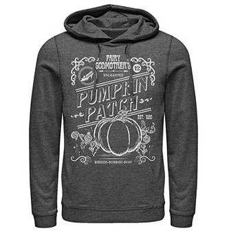 Disney's Cinderella Men's Halloween Pumpkin Patch Hoodie