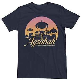 Disney's Aladdin Agrabah Gradient Stamp Men's Tee