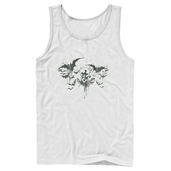Men's DC Comics Batman Ink Bat Logo Tank Top