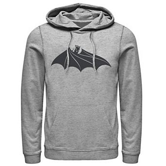 Men's DC Comics Batman Cloak Chest Logo Hoodie