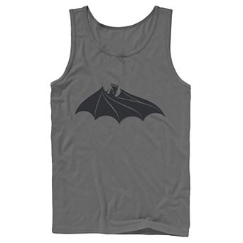 Men's DC Comics Batman Cloak Chest Logo Tank Top