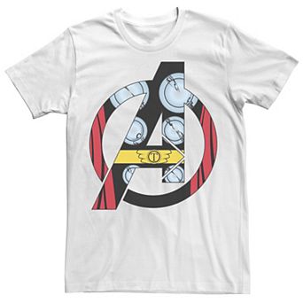 Men's Marvel Avengers Thor Costume Fill Logo Tee