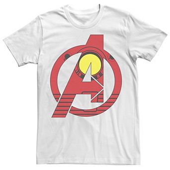 Men's Marvel Avengers Iron Man Costume Fill Logo Tee
