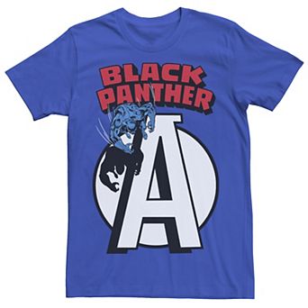 Men's Marvel Avengers Black Panther Chest Logo Tee