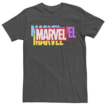 Men's Marvel Multi-Color Logo Tee