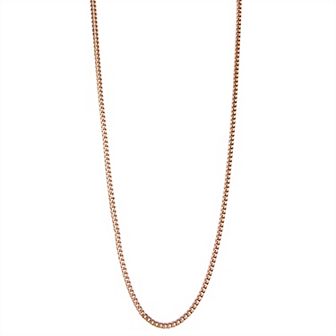 Men's Stainless Steel Franco Chain Necklace