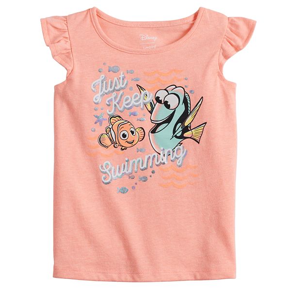 Disney Pixar Finding Nemo Baby Girl Flutter Tee By Jumping Beans