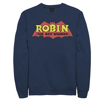 Men's DC Comics Robin The Boy Wonder Classic Logo Sweatshirt