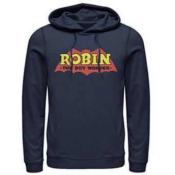 Men's DC Comics Robin The Boy Wonder Classic Logo Hoodie