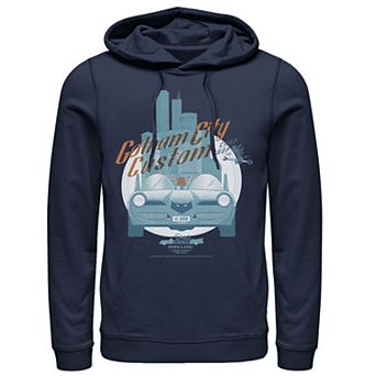 Men's DC Comics Gotham City Customs Shop Poster Hoodie