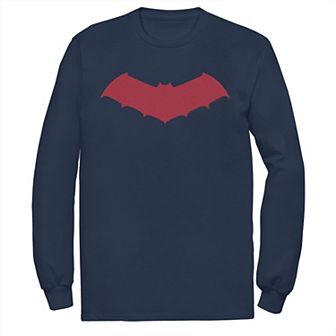 Men's DC Comics Batman Red Chest Logo Tee