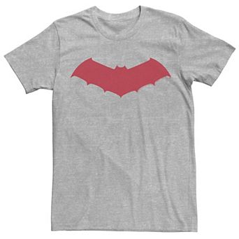 Men's DC Comics Batman Red Chest Logo Tee