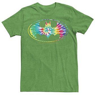 Men's DC Comics Batman Classic Tie Dye Bat Logo Tee