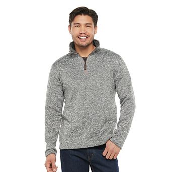 Men's Victory Outfitters Sherpa-Fleece Quarter-Zip Pullover