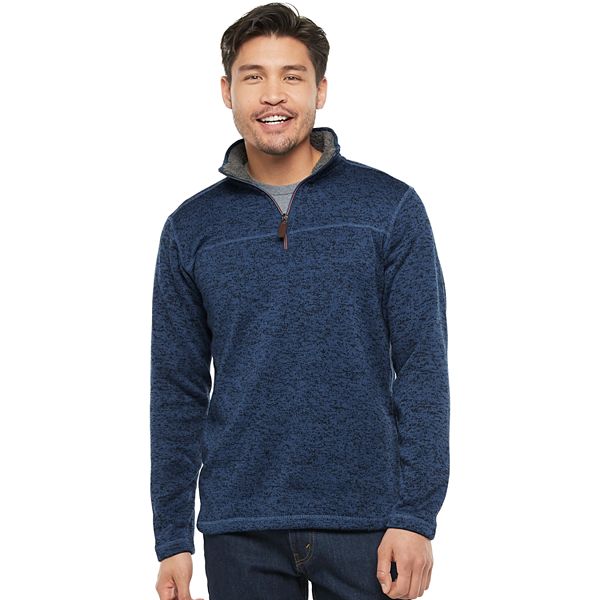 Men's Victory Outfitters Sherpa-Fleece Quarter-Zip Pullover