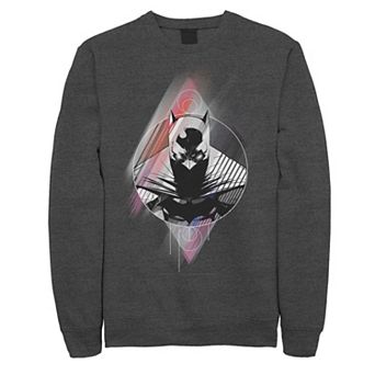 Men's DC Comics Batman Diamond Portrait Poster Sweatshirt