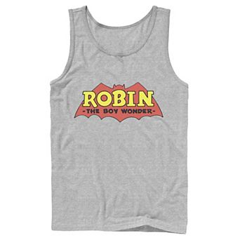 Men's DC Comics Robin The Boy Wonder Classic Logo Tank Top
