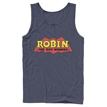Men's DC Comics Robin The Boy Wonder Classic Logo Tank Top