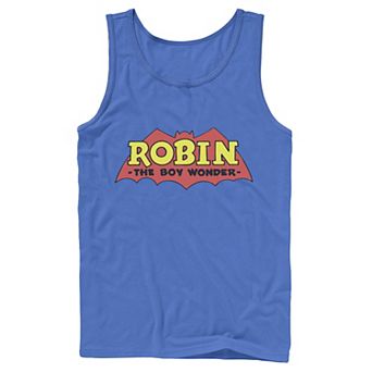 Men's DC Comics Robin The Boy Wonder Classic Logo Tank Top