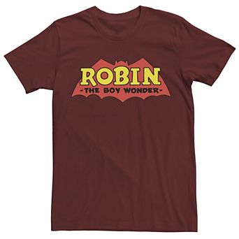 Mens DC Comics Robin The Boy Wonder Classic Logo Tee
